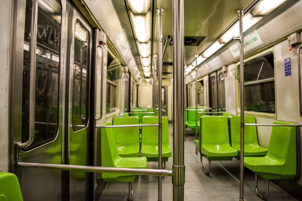 Use transporte público